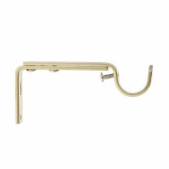 Tringle À Rideau, Barre Et Support|LUANCE Suppt tringle extensible (L110 - L150 / D20) Jim gouttière Or