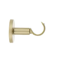 Tringle À Rideau, Barre Et Support|LUANCE Suppt tringle fixe métal (L65 cm / D28 mm) Lino gouttière Or