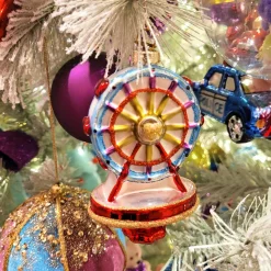 Décoration De Sapin|KAEMINGK Suspension de fête (H13 cm) Grande roue Multicolore
