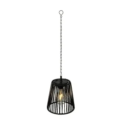 Luminaire Jardin|Eclairage Extérieur|KAEMINGK Suspension de jardin solaire LED (H58 cm) Midtown Noir