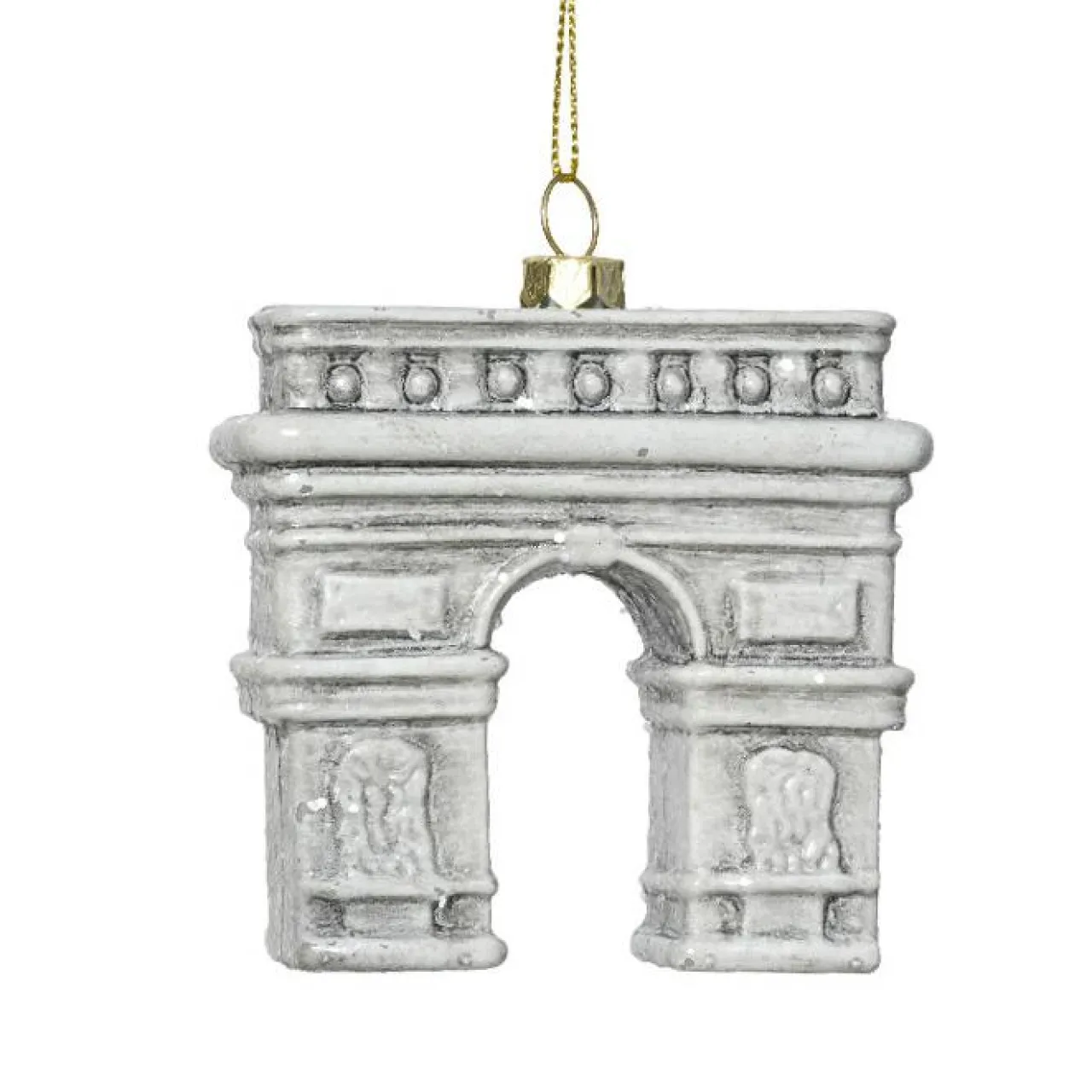 Décoration De Sapin|KAEMINGK Suspension de Noël (H16 cm) Arc de Triomphe Gris