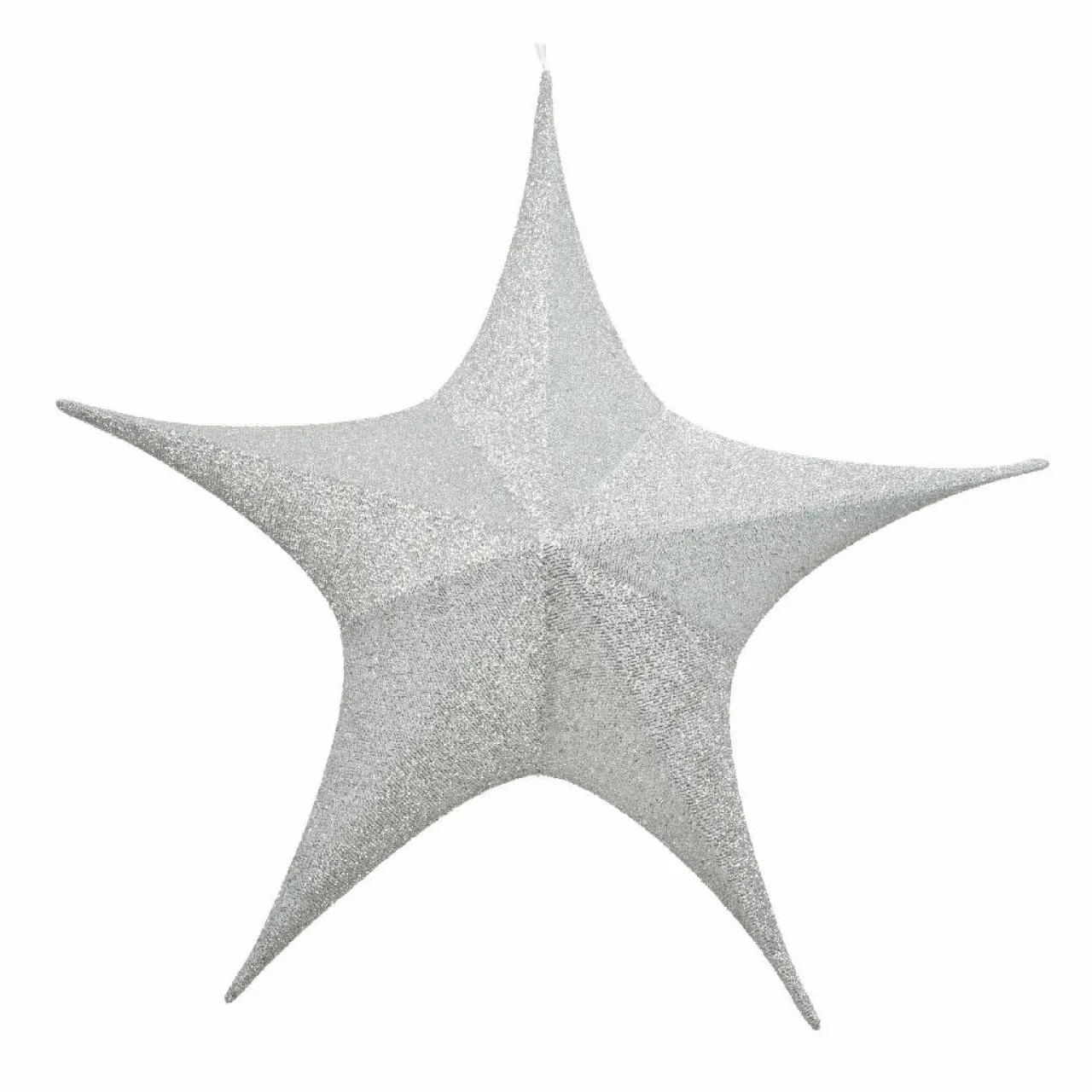 Personnage, Objet Grand Format|Déco Et Objet De Noël|KAEMINGK Suspension géante (D135 cm) Étoile de Noël Christmas Argent