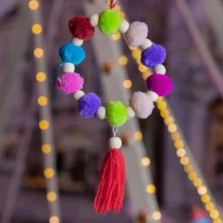 Décoration De Sapin|KAEMINGK Suspension (H19 cm) Manille de Noël Multicolore