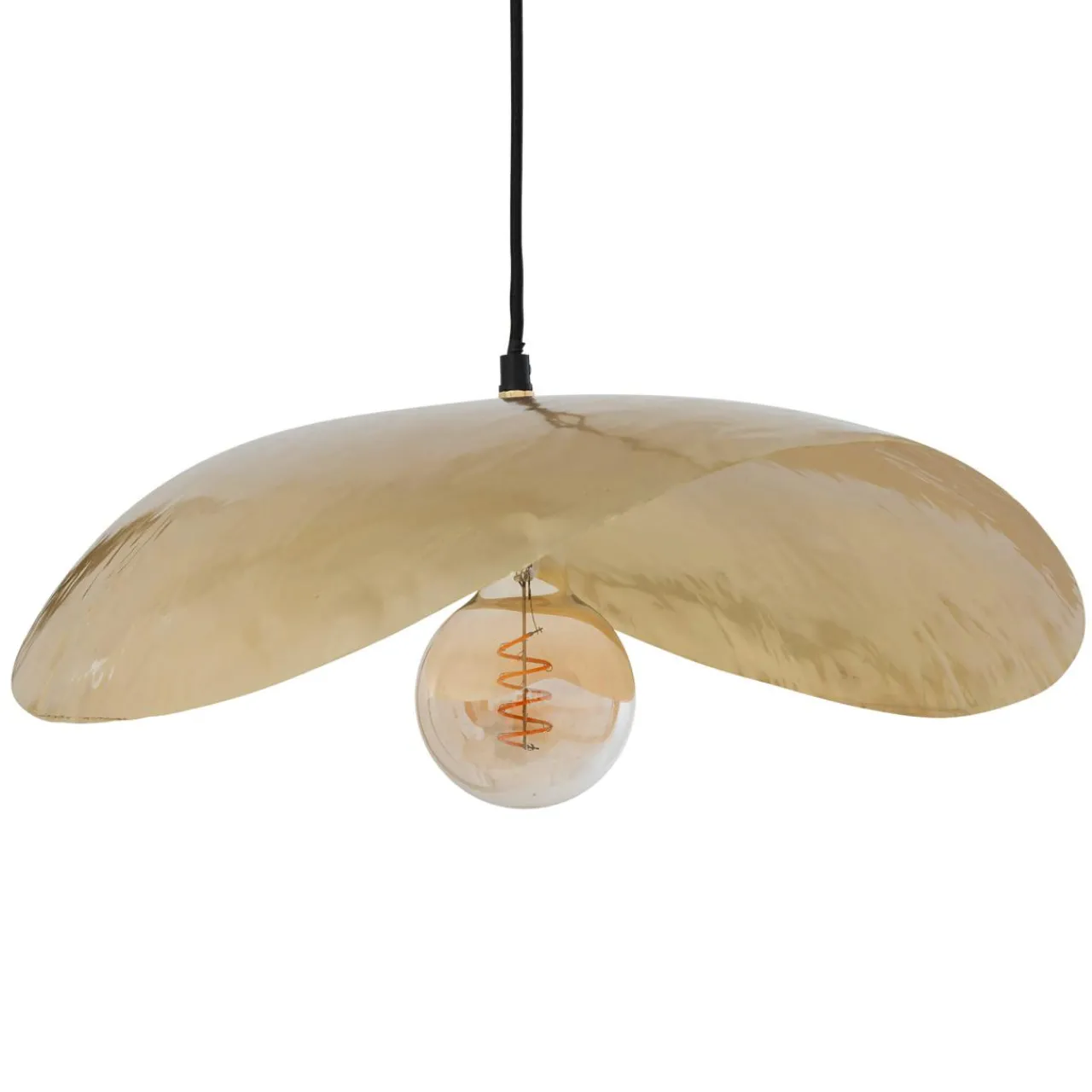 Lampe Suspension|Atmosphera, cru017dateur d'intu017drieur Suspension luminaire métal (56 x 42 cm) Arlo Or