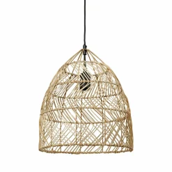 Lampe Suspension|OSTARIA Suspension lumineuse bambou (D30 cm) Haiku Naturel