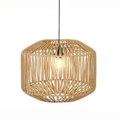 Luminaire Jardin|Eclairage Extérieur|KAEMINGK Suspension lumineuse de jardin 15 LED (D40 cm) Naxos Naturel