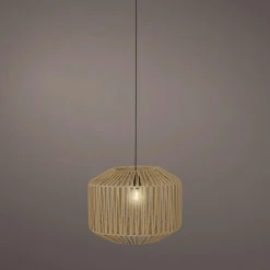 Luminaire Jardin|Eclairage Extérieur|KAEMINGK Suspension lumineuse de jardin 15 LED (D40 cm) Naxos Naturel