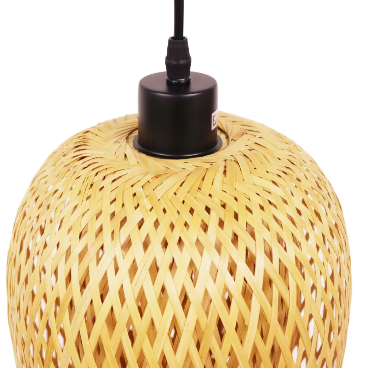 Lampe Suspension|EMINZA Suspension lumineuse en bambou (H35 cm) Fuengirola Naturel