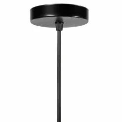 Lampe Suspension|OSTARIA Suspension lumineuse en métal (D30 cm) Asyn Noir