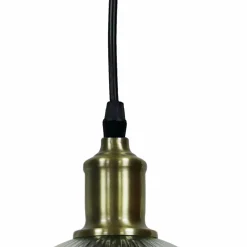 Lampe Suspension|EMINZA Suspension lumineuse en verre (D20 cm) Velden Transparent