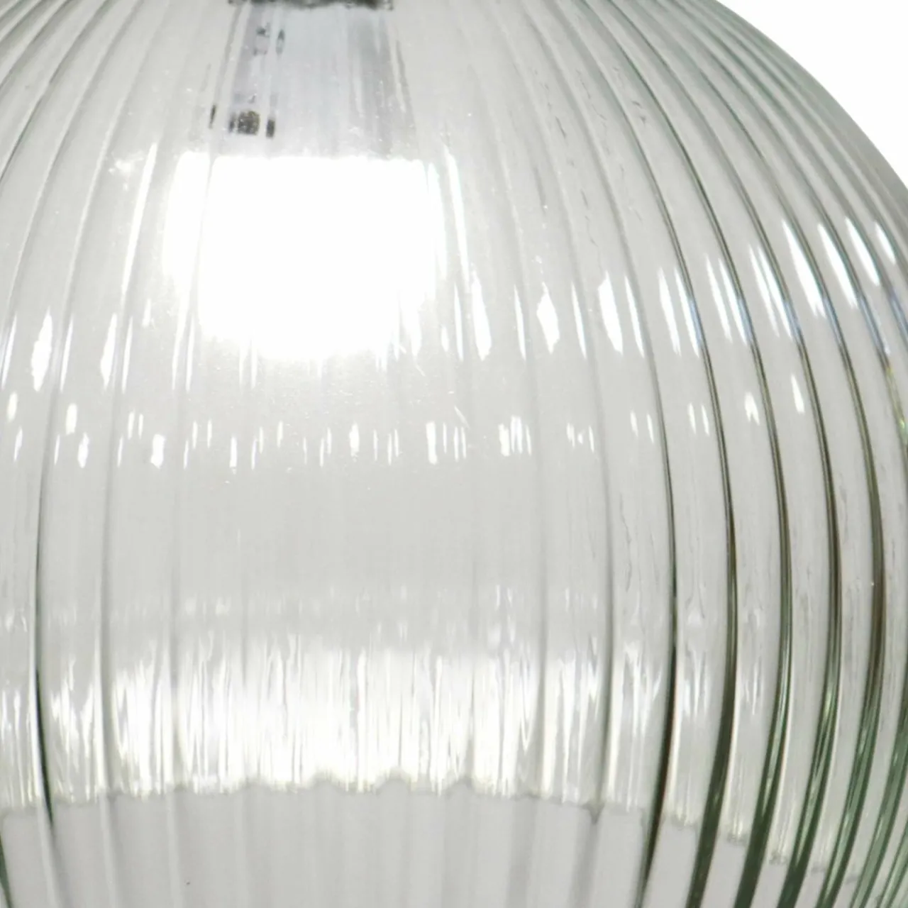 Lampe Suspension|EMINZA Suspension lumineuse en verre (D30 cm) Velden Transparent