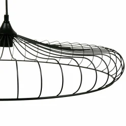 Lampe Suspension|OSTARIA Suspension lumineuse métal (D65,5 cm) Lisa Noir