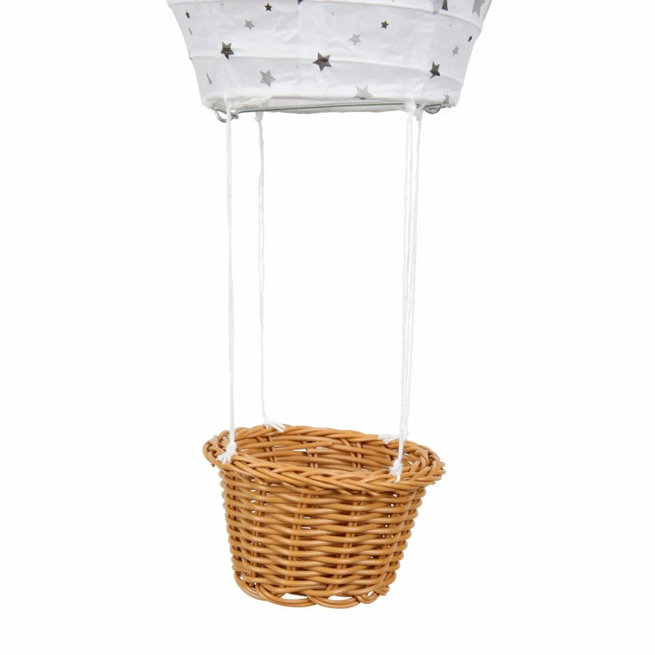 Objet Déco Enfant|OSTARIA Suspension Montgolfière papier (D30 cm) Stars Multicolore