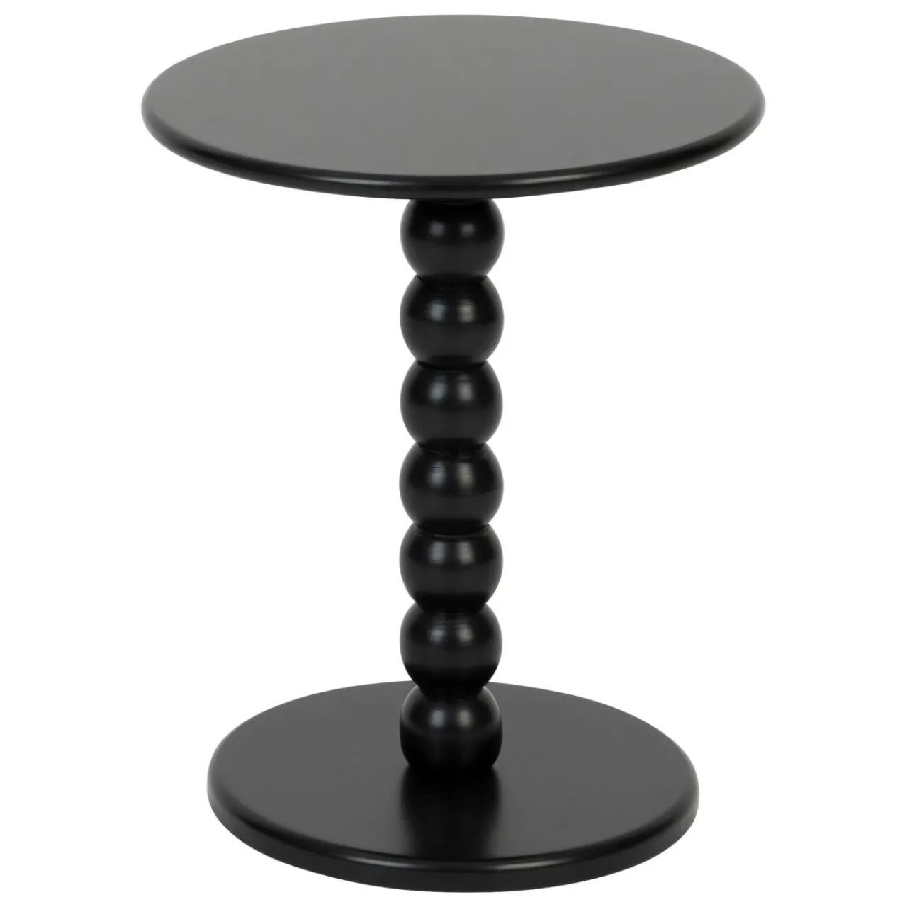 Table D'Appoint|Atmosphera, cru017dateur d'intu017drieur Table à café bois (H46,5 cm) Chamlo Noir