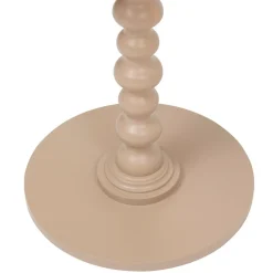 Table D'Appoint|Atmosphera, cru017dateur d'intu017drieur Table à café ronde en bois (H50 cm) Alix Noisette Marron