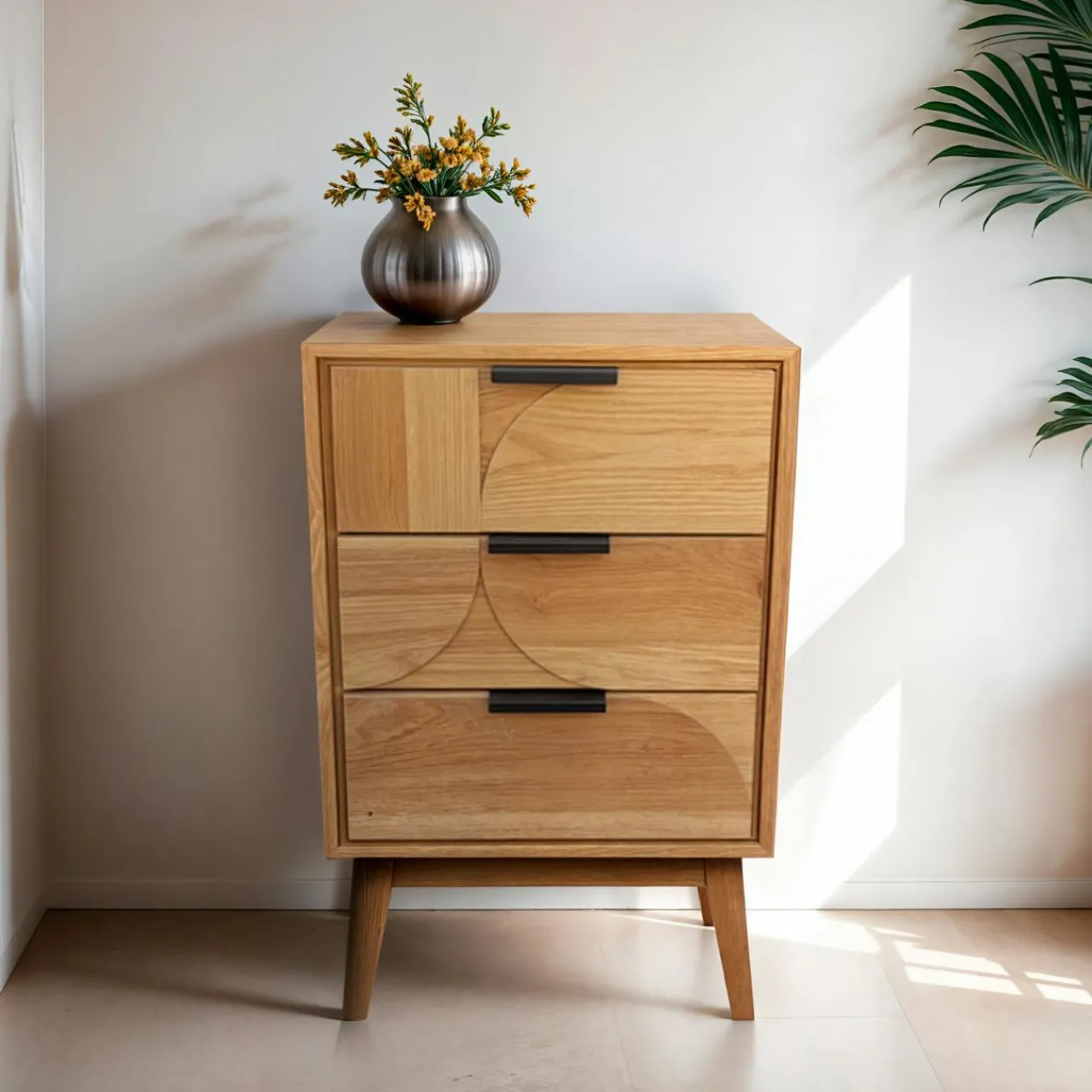 Table D'Appoint|EMINZA Table d'appoint en (H65 cm) Hanoï Naturel Bois