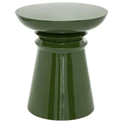 Table D'Appoint|Atmosphera, cru017dateur d'intu017drieur Table d'appoint totem métal (H43 cm) Jaya e Vert