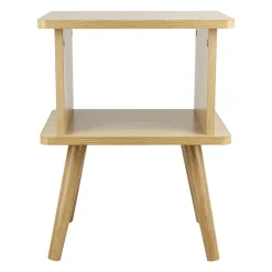 Table D'Appoint|OSTARIA Table de chevet bois (H40 cm) Ella Beige