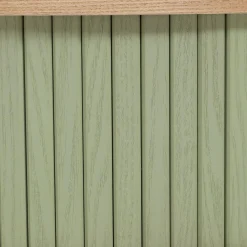 Table D'Appoint|Atmosphera, cru017dateur d'intu017drieur Table de chevet ronde en bois (H54 cm) Nysos Vert d'eau Vert d'eau