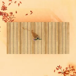 Table De Jardin|MOBELLIA Table de jardin rectangulaire en bois d'acacia 8 places (215 x 110 cm) Bornéo Naturel