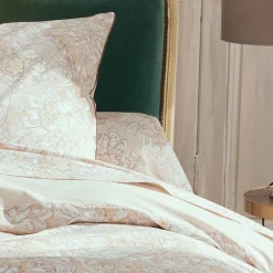 Taie D'Oreiller, Traversin|TRADI LINGE Taie de traversin percale de coton (200 cm) Palazzo Beige