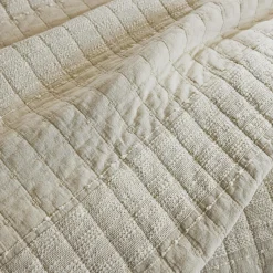 Taie D'Oreiller, Traversin|EMINZA Taie d'oreiller carrée coton (60 x 60 cm) Lena sable Beige