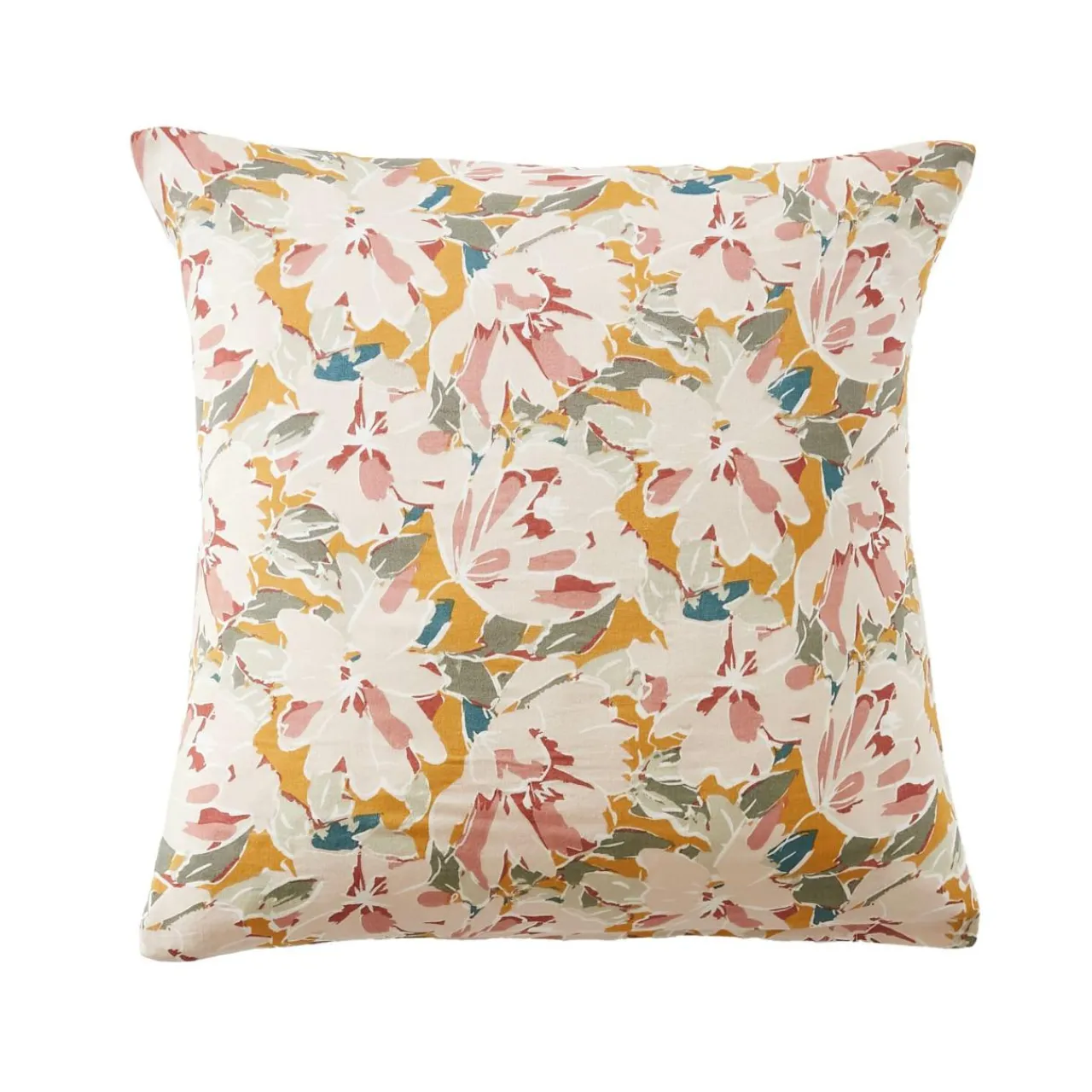 Taie D'Oreiller, Traversin|EMINZA Taie d'oreiller carrée gaze de coton (60 x 60 cm) April Multicolore