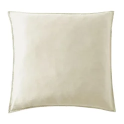 Taie D'Oreiller, Traversin|EMINZA Taie d'oreiller carrée lyocell Tencel™ lavé (80 x 80 cm) Olivia pampa Beige