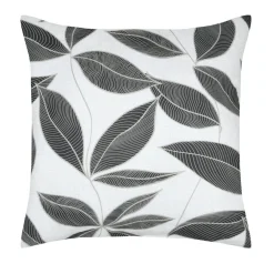 Taie D'Oreiller, Traversin|STOF Taie d'oreiller carrée percale de coton (63 x 63 cm) Matisse e Gris