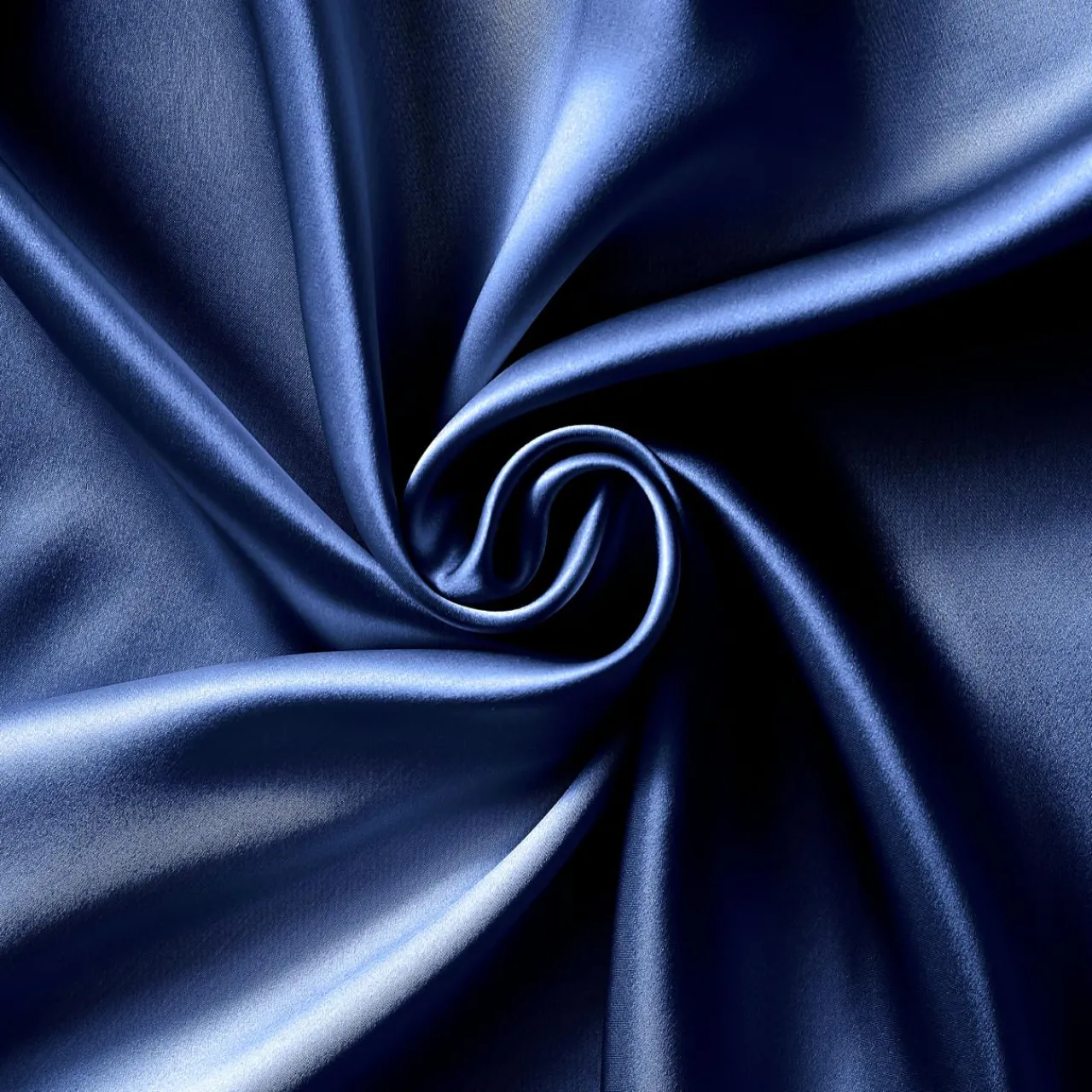 Taie D'Oreiller, Traversin|EMINZA Taie d'oreiller carrée soie de mûrier (80 x 80 cm) Mizuki Bleu marine