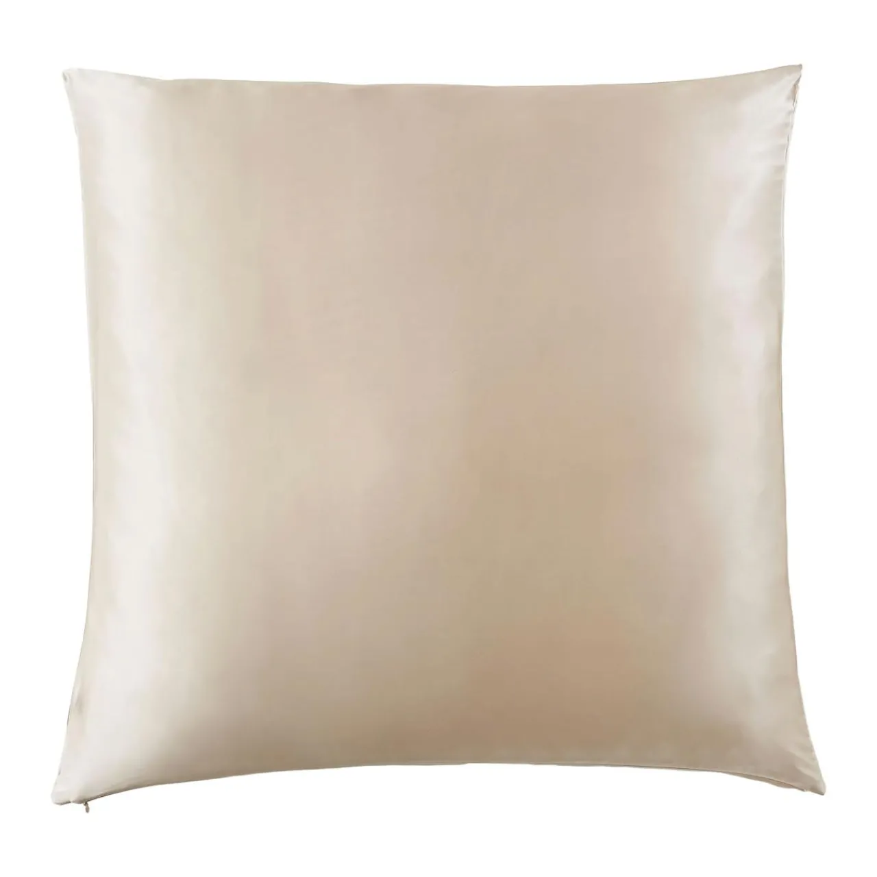 Taie D'Oreiller, Traversin|EMINZA Taie d'oreiller carrée soie de mûrier (80 x 80 cm) Mizuki pampa Beige