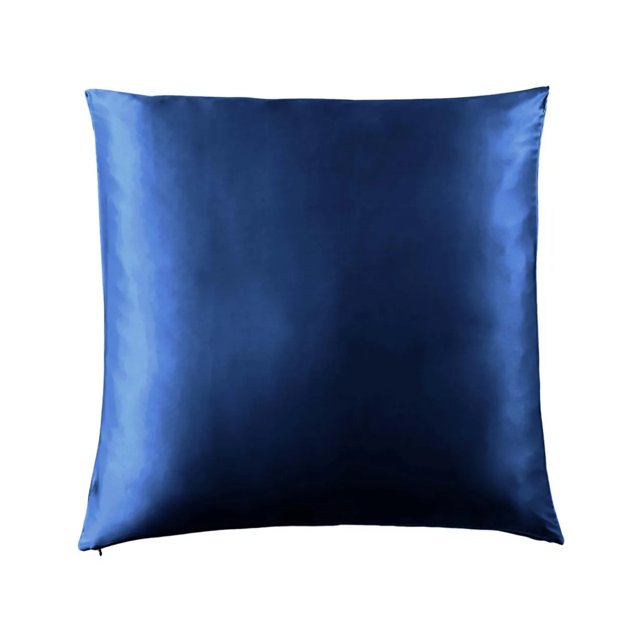 Taie D'Oreiller, Traversin|EMINZA Taie d'oreiller carrée soie de mûrier (63 x 63 cm) Mizuki Bleu marine