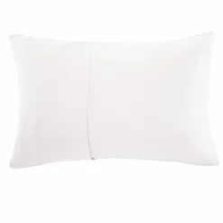 Taie D'Oreiller, Traversin|EMINZA Taie d'oreiller quadruple gaze de coton (50 x 80 cm) Victoria x Gaïa chantilly Blanc