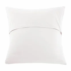 Taie D'Oreiller, Traversin|EMINZA Taie d'oreiller quadruple gaze de coton (60 x 60 cm) Victoria x Gaïa chantilly Blanc