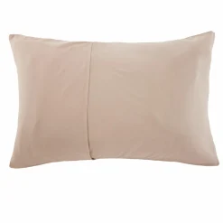 Taie D'Oreiller, Traversin|EMINZA Taie d'oreiller quadruple gaze de coton (50 x 70 cm) Victoria x Gaïa Ficelle