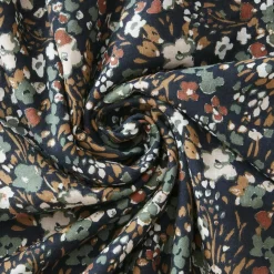 Taie D'Oreiller, Traversin|EMINZA Taie d'oreiller rectangulaire gaze de coton (50 x 70 cm) Constance Bleu nuit