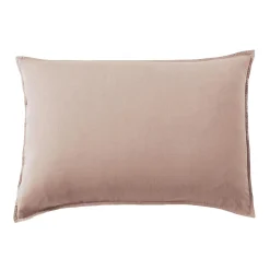 Taie D'Oreiller, Traversin|EMINZA Taie d'oreiller rectangulaire lyocell Tencel™ lavé (50 x 70 cm) Olivia blush Rose