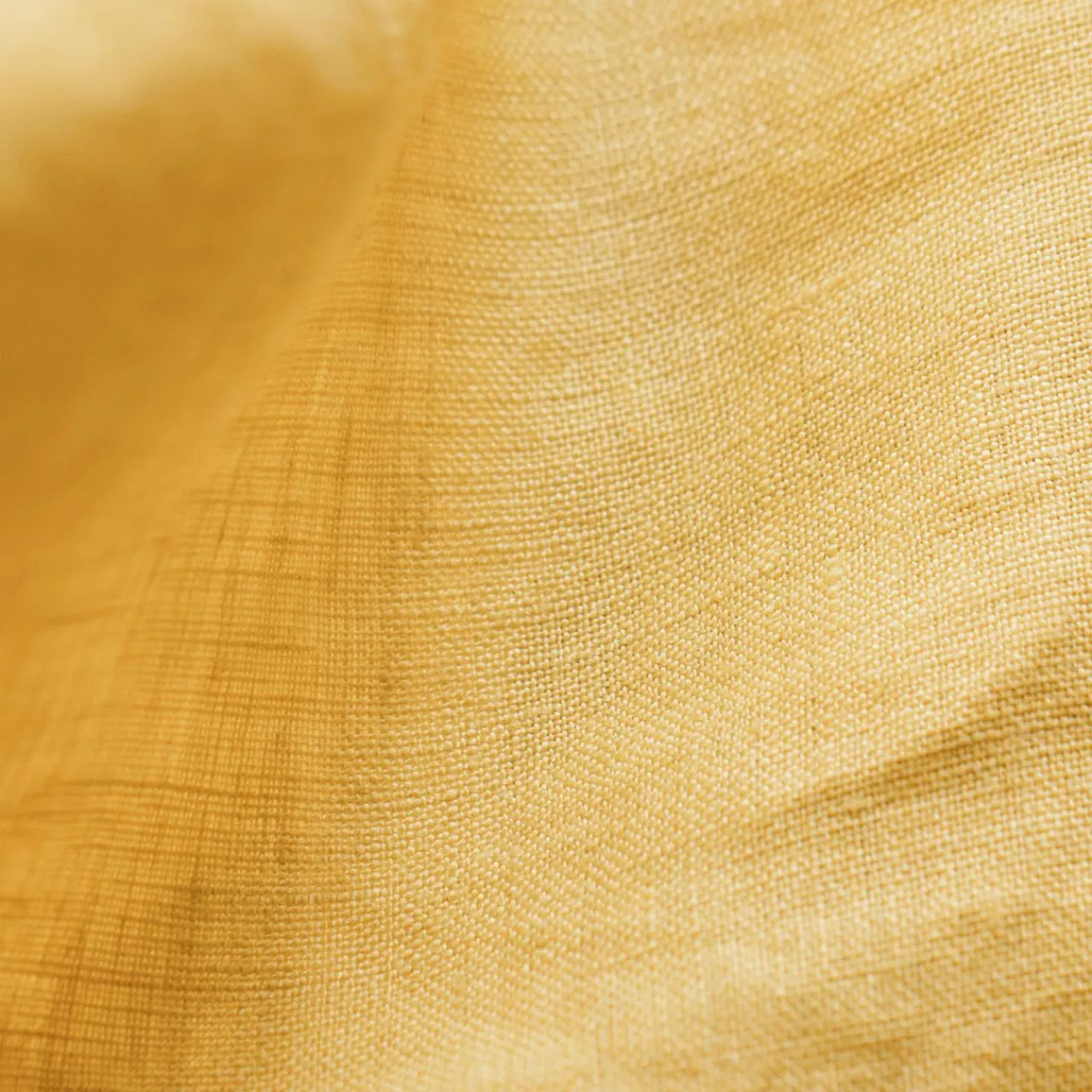 Taie D'Oreiller, Traversin|EMINZA Taie d'oreiller rectangulaire lin lavé (50 x 80 cm) Louise Jaune moutarde