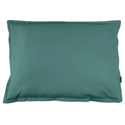 Taie D'Oreiller, Traversin|EMINZA Taie d'oreiller rectangulaire percale de coton (50 x 70 cm) Cali Bleu canard