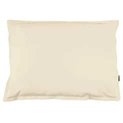 Taie D'Oreiller, Traversin|EMINZA Taie d'oreiller rectangulaire percale de coton (50 x 70 cm) Cali Beige