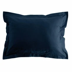 Taie D'Oreiller, Traversin|DOUCEUR D'INTERIEUR Taie d'oreiller rectangulaire coton bio (50 x 70 cm) Biolina Bleu nuit