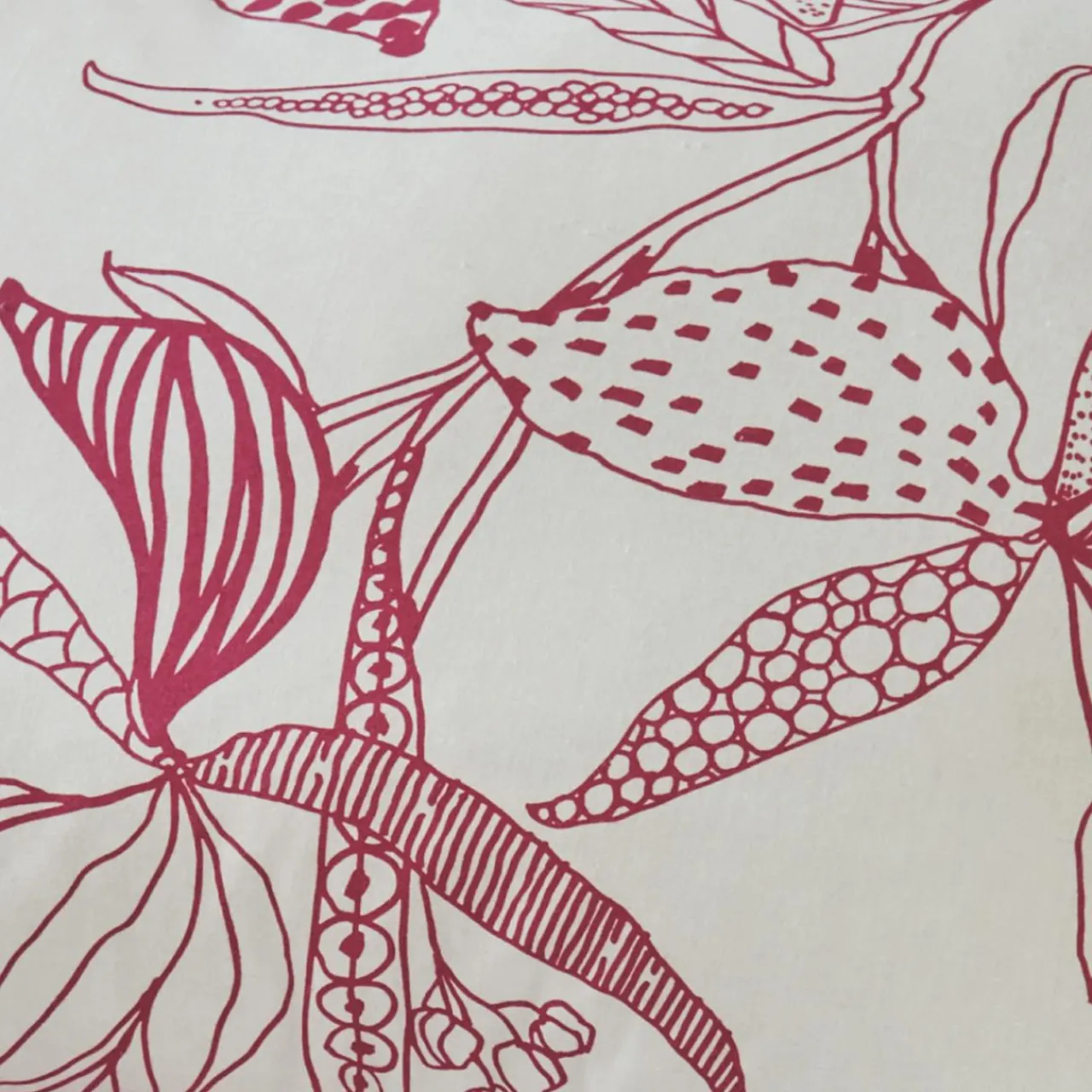 Taie D'Oreiller, Traversin|TRADILINGE Taie d'oreiller rectangulaire coton (50 x 70 cm) Pénélope Rose