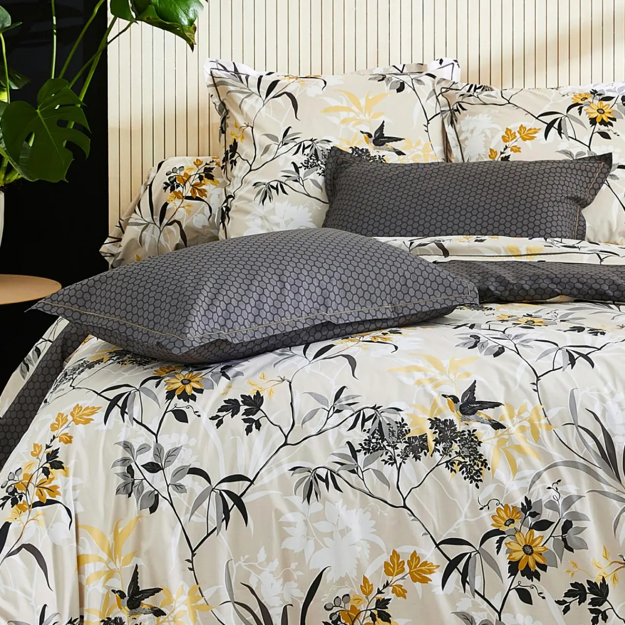 Taie D'Oreiller, Traversin|TRADILINGE Taie d'oreiller rectangulaire percale de coton (50 x 70 cm) Asia Beige