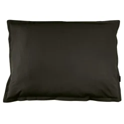 Taie D'Oreiller, Traversin|EMINZA Taie d'oreiller rectangulaire percale de coton (50 x 70 cm) Cali e Noir