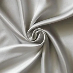 Taie D'Oreiller, Traversin|EMINZA Taie d'oreiller rectangulaire soie de mûrier (50 x 70 cm) Mizuki Gris clair