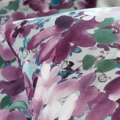 Taie D'Oreiller, Traversin|STOF Taie d'oreiller rectangulaire percale de coton (50 x 70 cm) Pervenche parme Violet