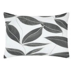 Taie D'Oreiller, Traversin|STOF Taie d'oreiller rectangulaire percale de coton (50 x 70 cm) Matisse e Gris