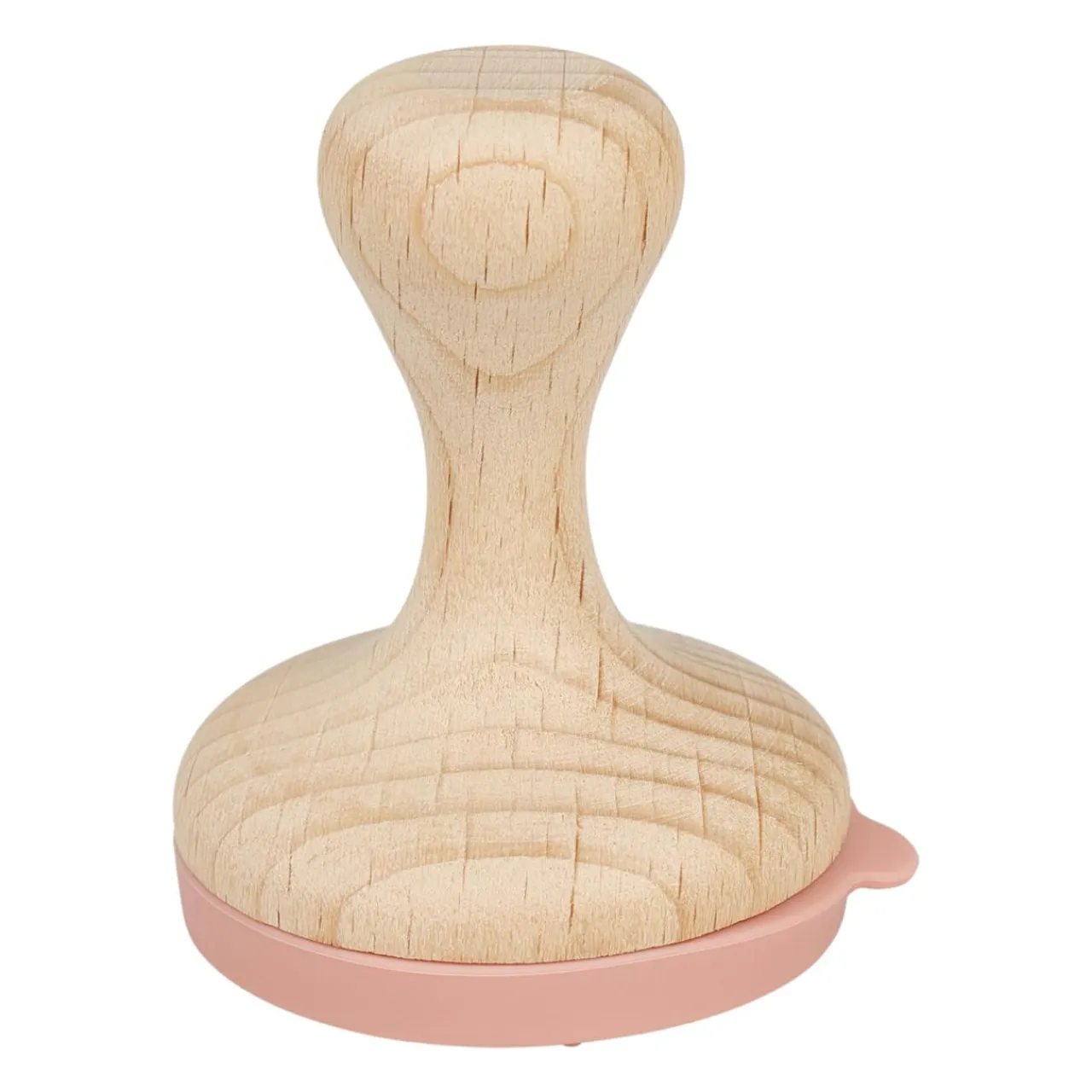 Jouet, Cadeau De Naissance|OSTARIA Tampon pour pâte à modeler bois et 6 disques silicone (H7,5 cm) Beige