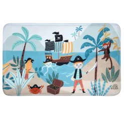 Tapis Enfant|Tapis Enfant|LOVELY CASA Tapis antidérapant (75 cm) Edouard Multicolore