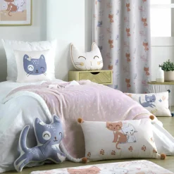 Tapis Enfant|Tapis Enfant|LOVELY CASA Tapis antidérapant (75 cm) Zoéline Rose